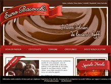 Tablet Screenshot of eurobaiocchi.com